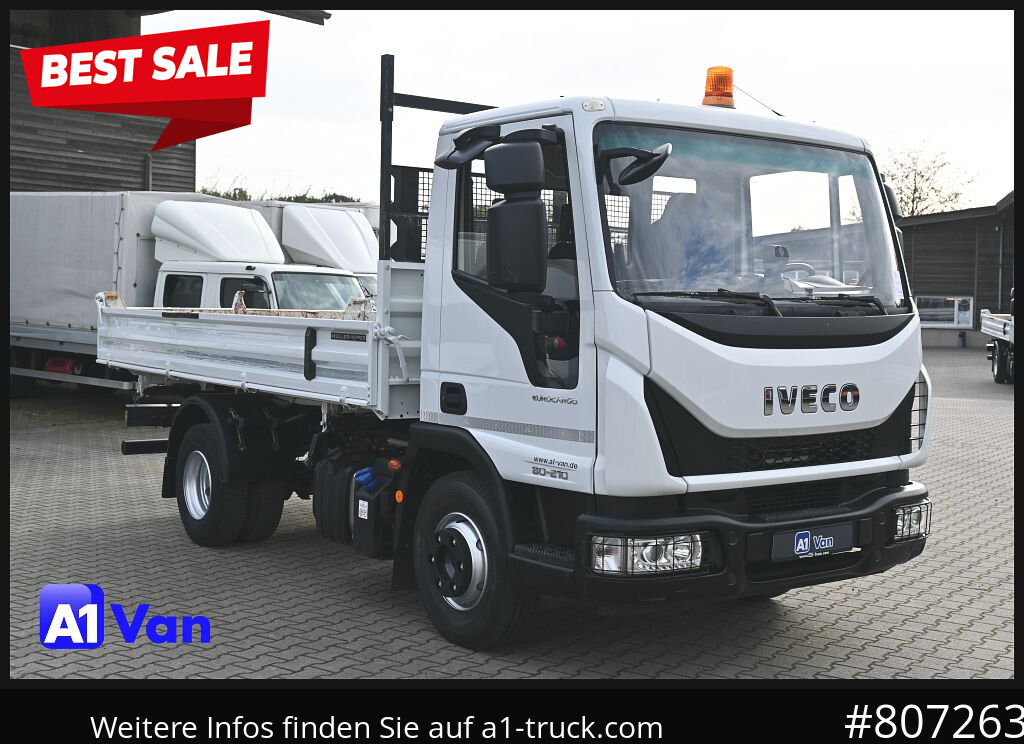 IVECO Eurocargo 80E21 Kipper, Meiller, Klima, 2x AHK - Camión volquete: foto 1 IVECO Eurocargo 80E21 Kipper, Meiller, Klima, 2x AHK - Camión volquete: foto 1