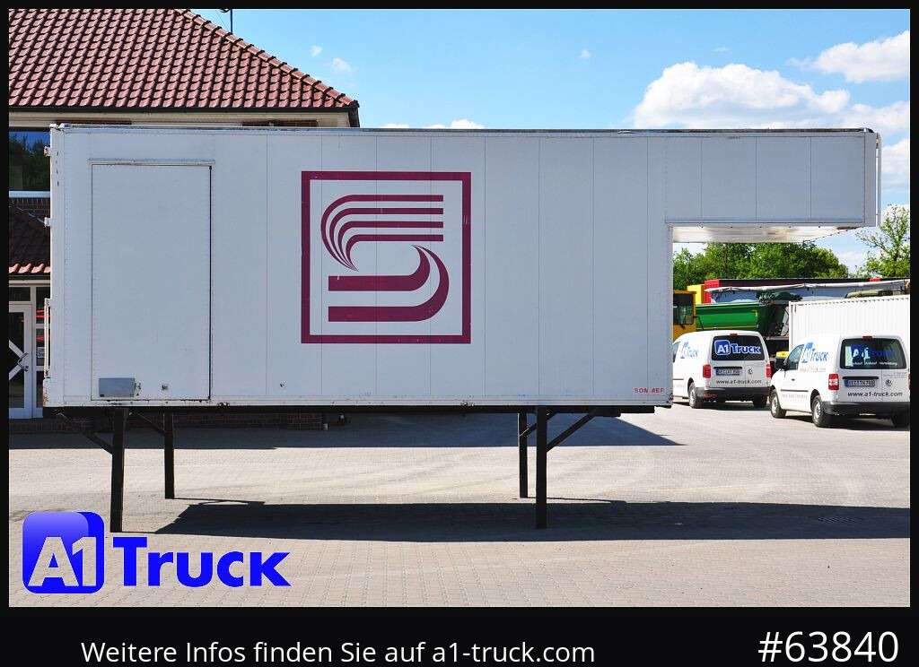 Caja cerrada KRONE Container Lager, kann verladen werden 6,3 + 2 Meter: foto 8 Caja cerrada KRONE Container Lager, kann verladen werden 6,3 + 2 Meter: foto 8