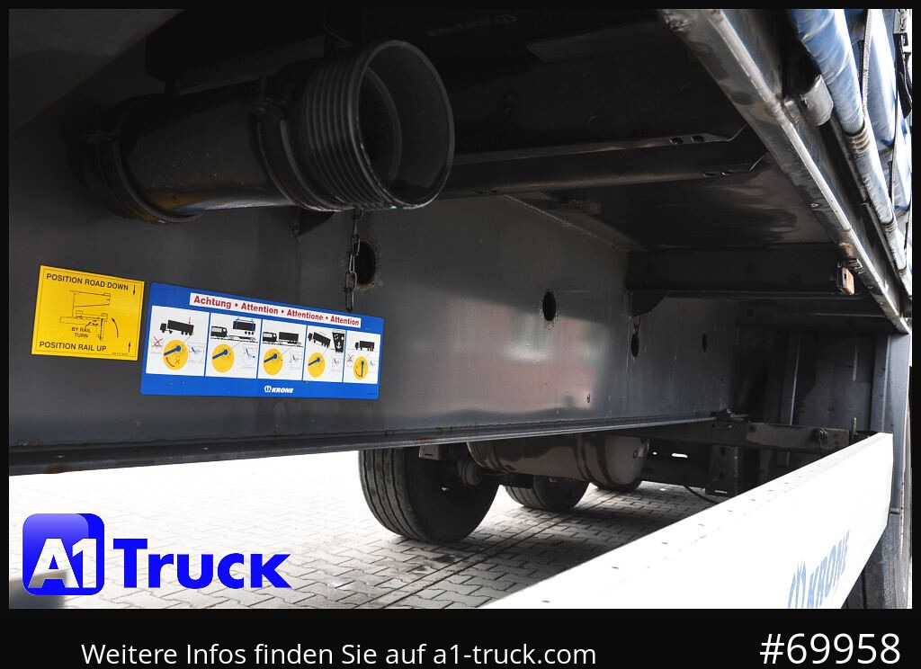 KRONE SD Tautliner, Code XL, BPW, Coil, 1 Vorbesitzer - Semirremolque lona: foto 3 KRONE SD Tautliner, Code XL, BPW, Coil, 1 Vorbesitzer - Semirremolque lona: foto 3
