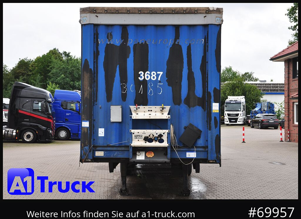KRONE SD Tautliner, Code XL, BPW, Coil, TÜV 04-2026 - Semirremolque lona: foto 2 KRONE SD Tautliner, Code XL, BPW, Coil, TÜV 04-2026 - Semirremolque lona: foto 2