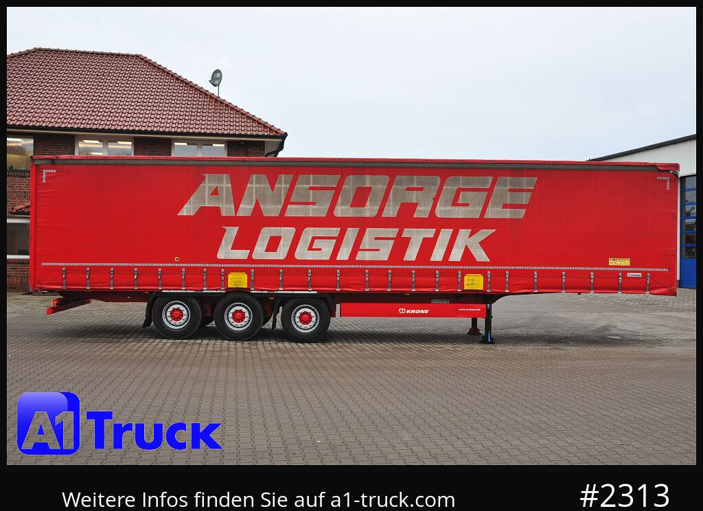 Semirremolque lona KRONE SD Tautliner, Joloda, Paper, guter Zustand, 1 Vorbesitzer: foto 10