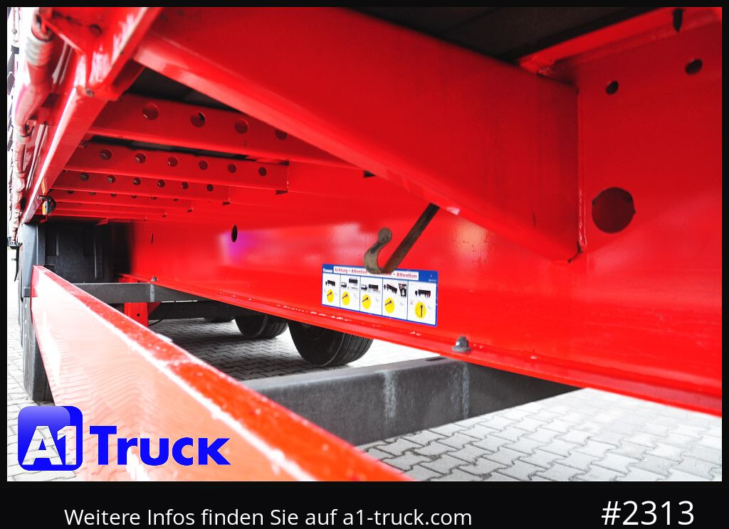 Semirremolque lona KRONE SD Tautliner, Joloda, Paper, guter Zustand, 1 Vorbesitzer: foto 15