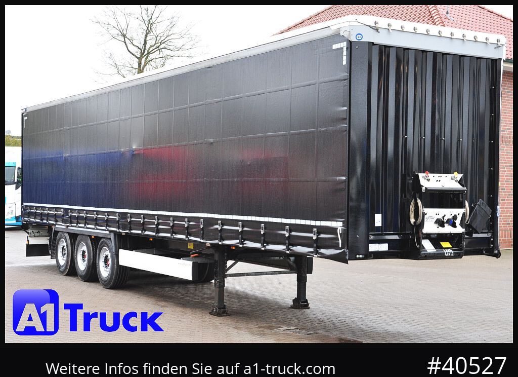 KRONE SD, Tautliner, neue Plane, 202.590km, 1 Vorbesitzer - Semirremolque lona: foto 1 KRONE SD, Tautliner, neue Plane, 202.590km, 1 Vorbesitzer - Semirremolque lona: foto 1