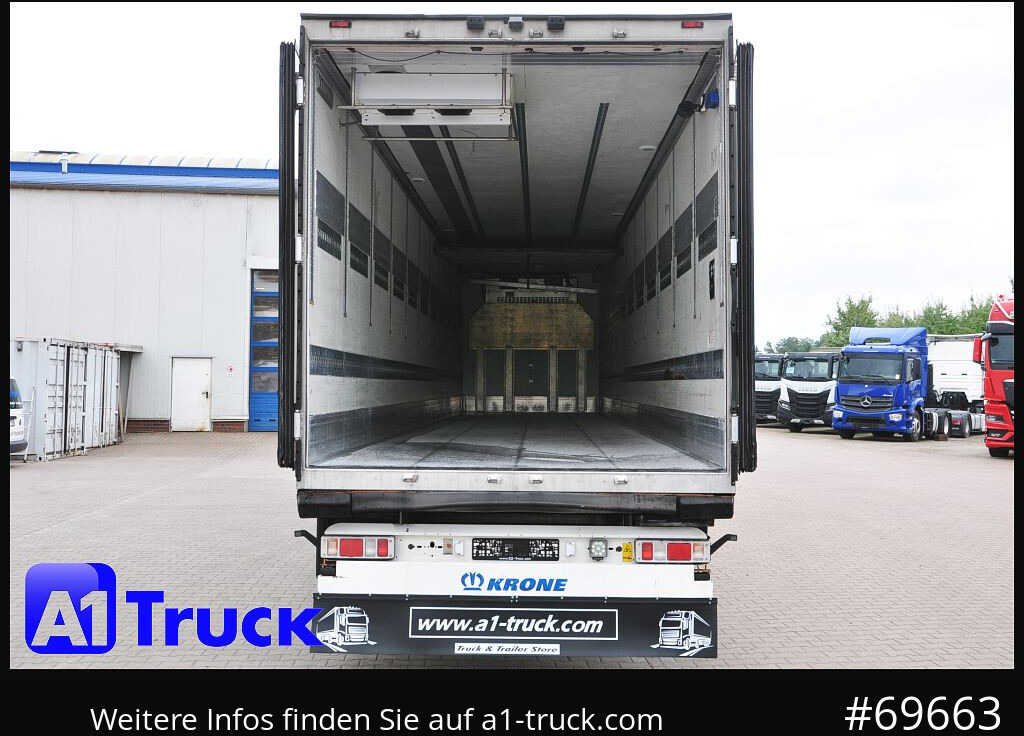 KRONE SDR 27 Carrier 1950MT Multitemp, liftachse, 1 Vorbesitzer - Semirremolque frigorífico: foto 5 KRONE SDR 27 Carrier 1950MT Multitemp, liftachse, 1 Vorbesitzer - Semirremolque frigorífico: foto 5