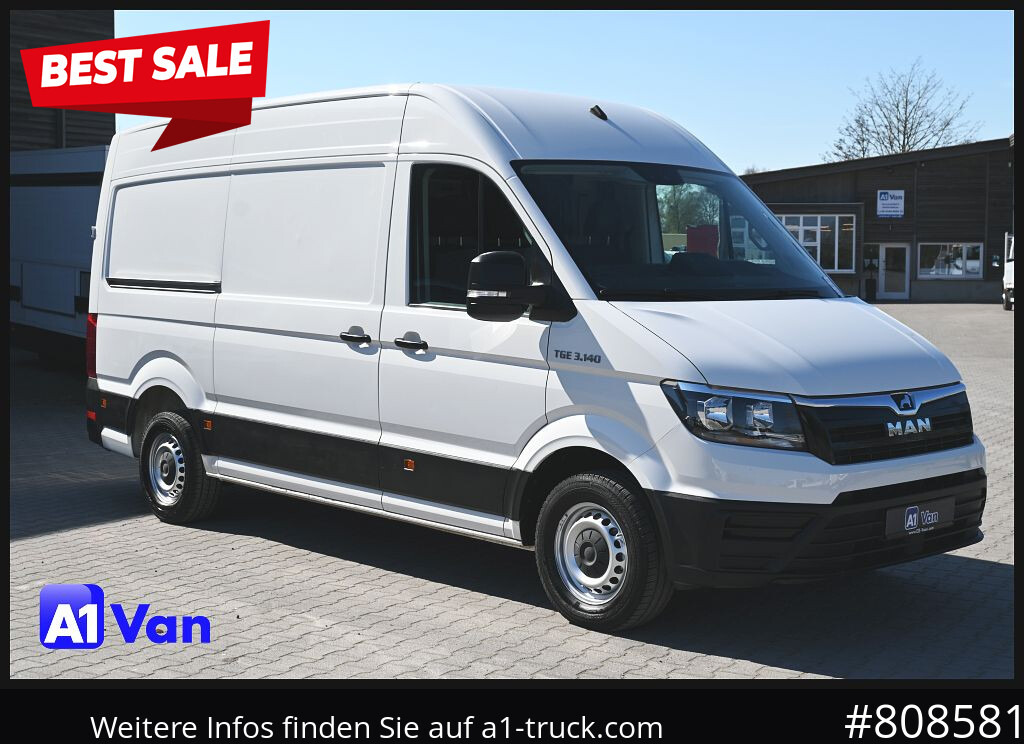 MAN TGE 3.140, Klima, Tachograph, AHK - Furgón: foto 1 MAN TGE 3.140, Klima, Tachograph, AHK - Furgón: foto 1