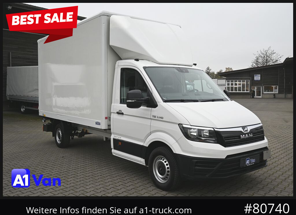 MAN TGE 3.140 Koffer, LBW, RFK, Sitzheizung, Klima - Furgoneta caja cerrada: foto 1 MAN TGE 3.140 Koffer, LBW, RFK, Sitzheizung, Klima - Furgoneta caja cerrada: foto 1