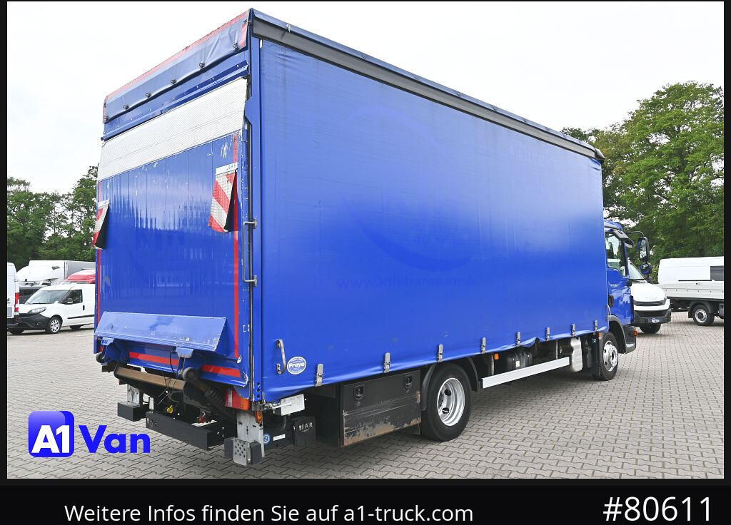 Furgoneta con lona MAN TGL 8.180 4x2 Pritsche Plane, LBW, Klima: foto 7