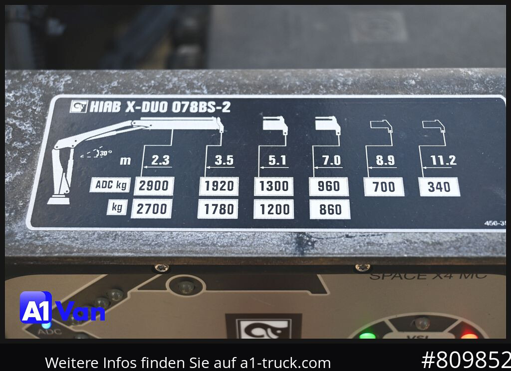 MERCEDES-BENZ Atego 816 Kipper Kran, Hiab, AHK, Klima - Camión volquete: foto 3 MERCEDES-BENZ Atego 816 Kipper Kran, Hiab, AHK, Klima - Camión volquete: foto 3
