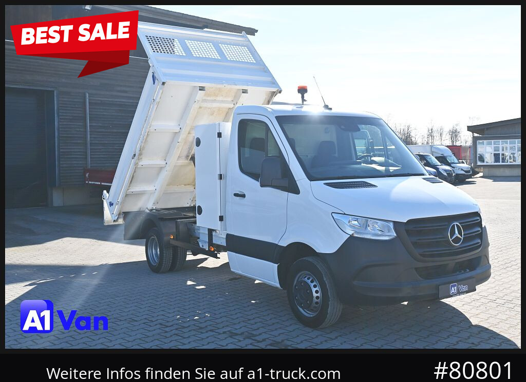 MERCEDES-BENZ Sprinter 314 Kipper, Klima, AHK, - Furgoneta basculante: foto 1 MERCEDES-BENZ Sprinter 314 Kipper, Klima, AHK, - Furgoneta basculante: foto 1