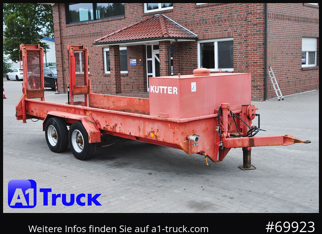 MUELLER-MITTELTAL Obermaier T 60, Tandem, Tieflader mit Rampen - Remolque góndola rebajadas: foto 1 MUELLER-MITTELTAL Obermaier T 60, Tandem, Tieflader mit Rampen - Remolque góndola rebajadas: foto 1