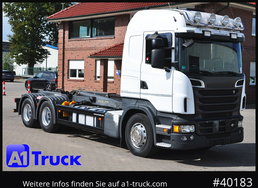 SCANIA R500, V8,, Meiller, Liftachse, - Camión multibasculante: foto 1 SCANIA R500, V8,, Meiller, Liftachse, - Camión multibasculante: foto 1