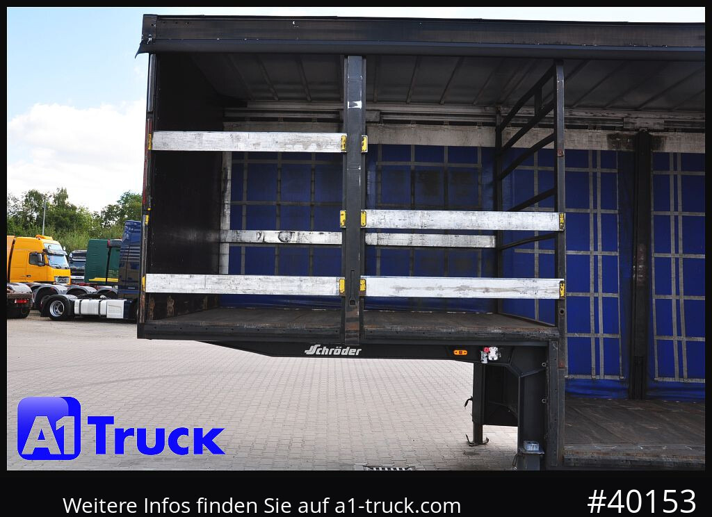 SCHROEDER,WIESMOOR Schröder Jumbo Hubdach, Getränkeauflieger - Semirremolque transporte de bebidas: foto 3 SCHROEDER,WIESMOOR Schröder Jumbo Hubdach, Getränkeauflieger - Semirremolque transporte de bebidas: foto 3