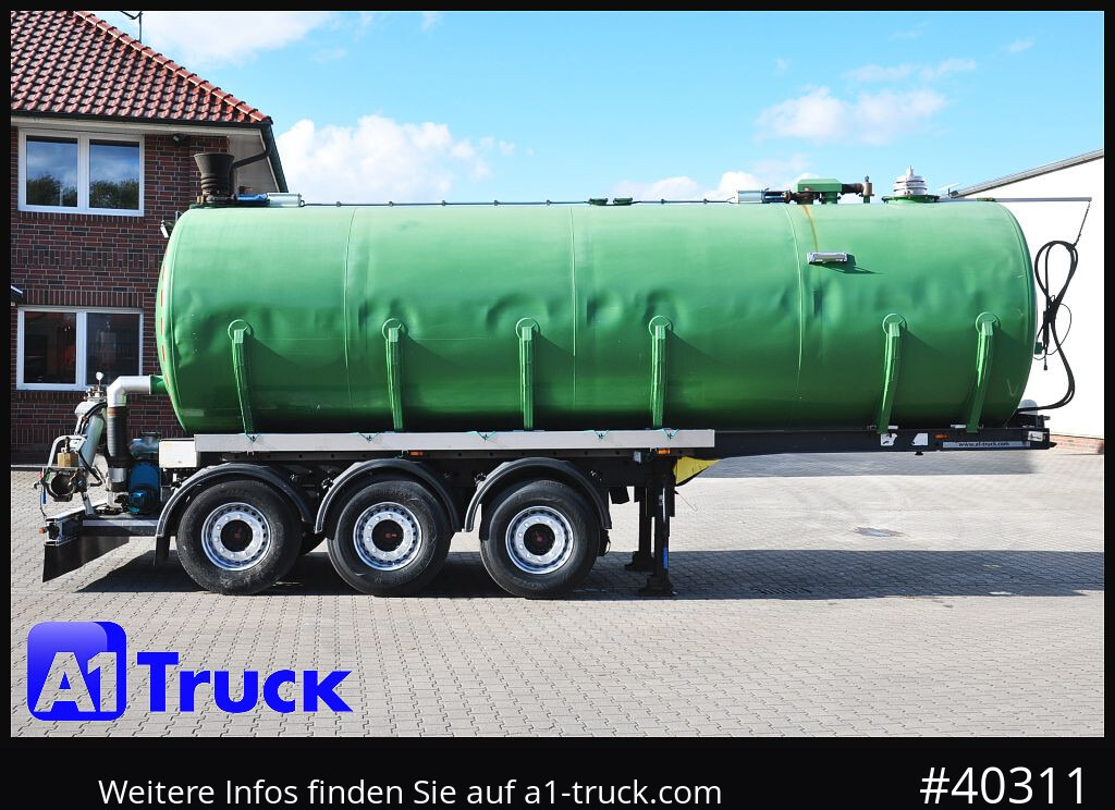 Semirremolque cisterna SCHWARTE JANSKY Kumm TA 30/3, 30m³, Gülle, Gärreste, Lenkachse: foto 8