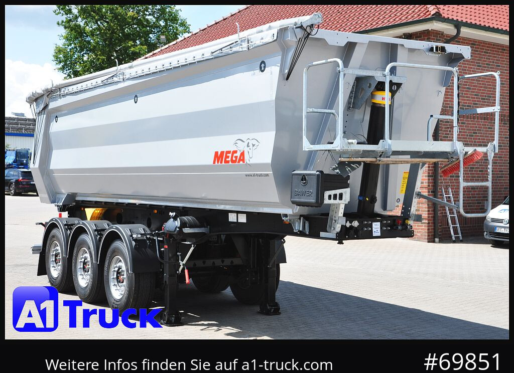 WIELTON Mega 28m³ Lift Stahl SAF Hardox - Semirremolque volquete: foto 1 WIELTON Mega 28m³ Lift Stahl SAF Hardox - Semirremolque volquete: foto 1