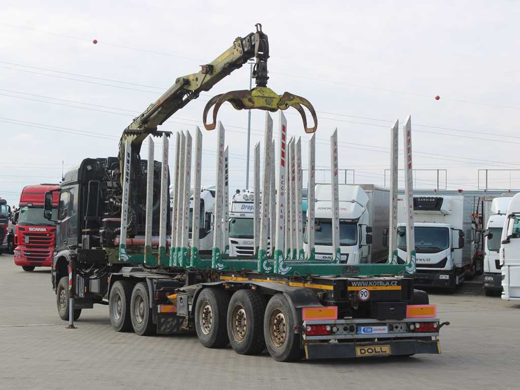 Mercedes-Benz Arocs 3351, 6x6, HYDRAULIC ARM LOGLIFT ET450, TYRES 80% - Cabeza tractora, Semirremolque maderero: foto 5 Mercedes-Benz Arocs 3351, 6x6, HYDRAULIC ARM LOGLIFT ET450, TYRES 80% - Cabeza tractora, Semirremolque maderero: foto 5