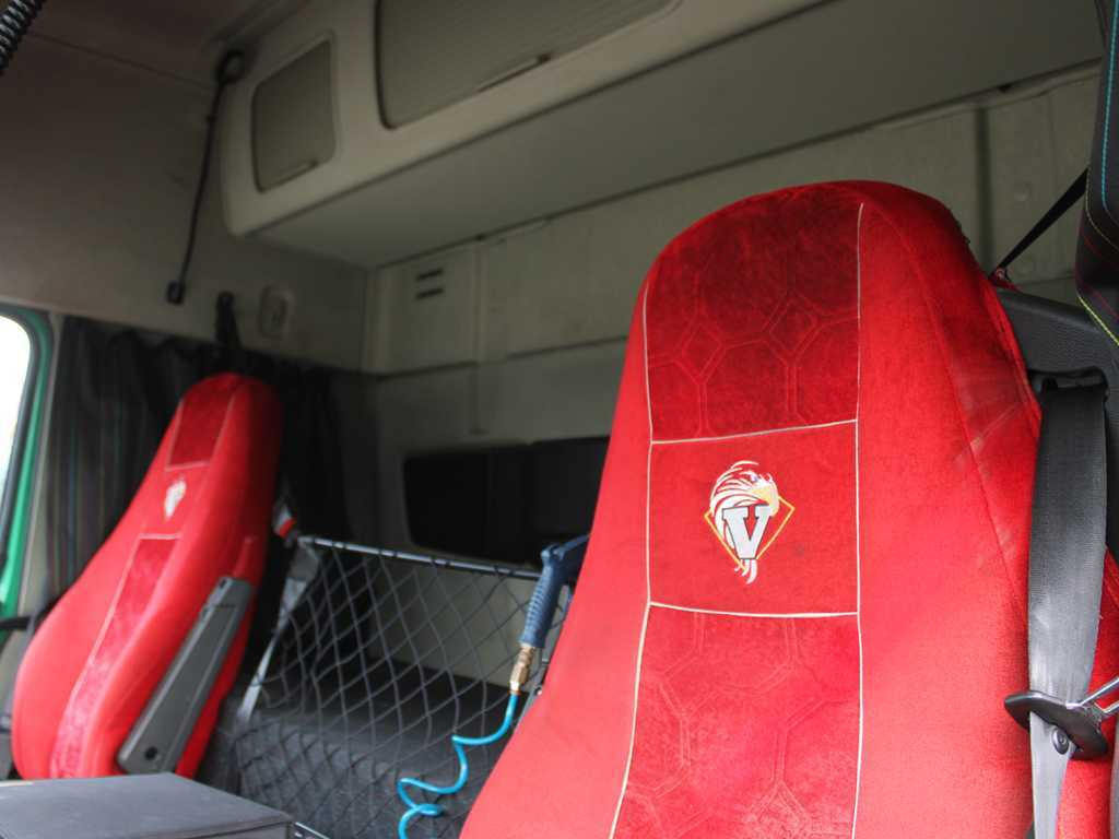 Cabeza tractora, Semirremolque maderero Volvo FM 540, EURO 6, 6X6, VEB+, HYDRAULIC ARM PALFINGER Q170Z96: foto 9