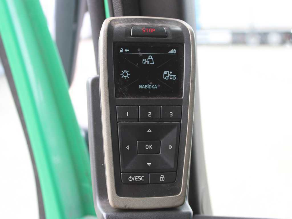 Cabeza tractora, Semirremolque maderero Volvo FM 540, EURO 6, 6X6, VEB+, HYDRAULIC ARM PALFINGER Q170Z96: foto 11