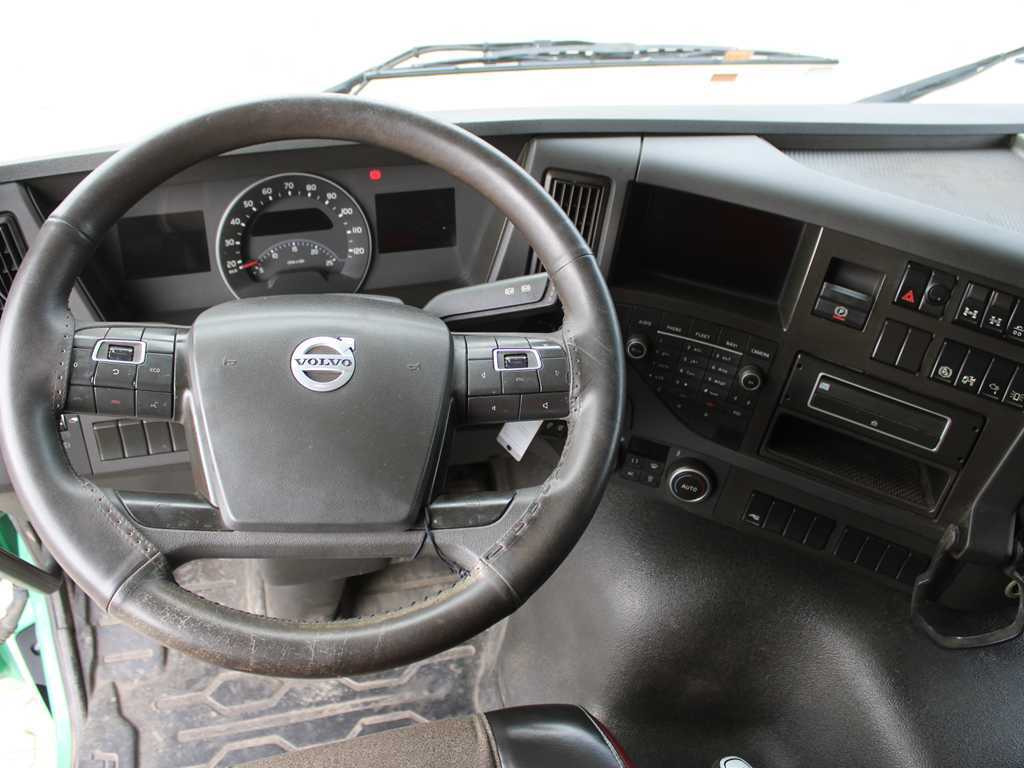 Cabeza tractora, Semirremolque maderero Volvo FM 540, EURO 6, 6X6, VEB+, HYDRAULIC ARM PALFINGER Q170Z96: foto 10