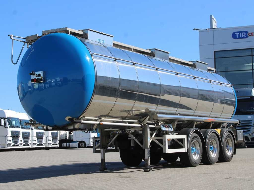 Feldbinder FELDBINDER tsa 32.3, NO ADR, 32m³, LIFTING AXLE - Semirremolque cisterna: foto 1 Feldbinder FELDBINDER tsa 32.3, NO ADR, 32m³, LIFTING AXLE - Semirremolque cisterna: foto 1