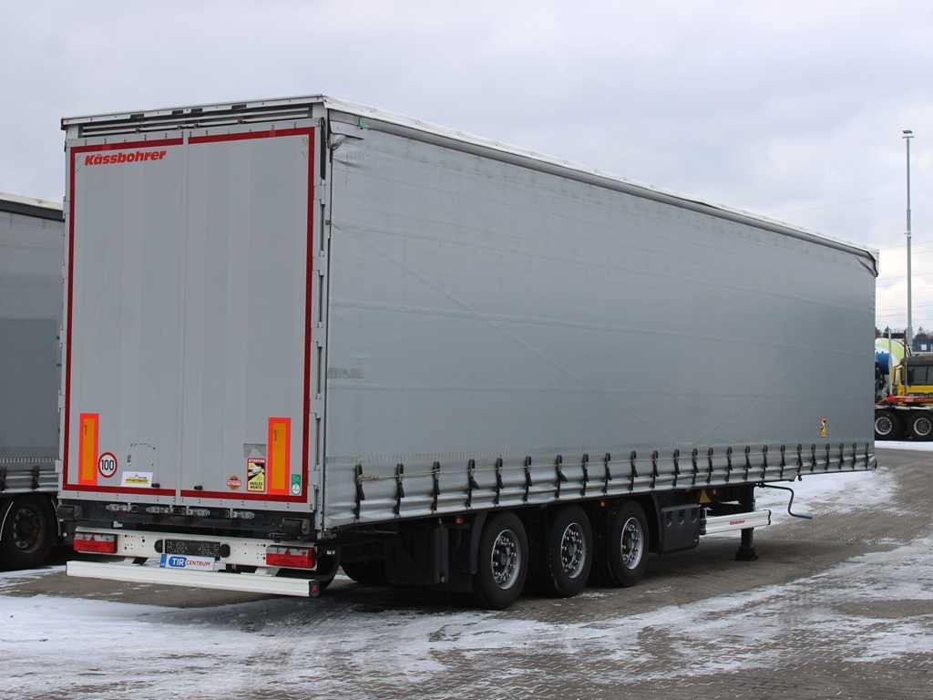 Kässbohrer MAXIMA, LOWDECK, LIFTING AXLE, MULTILOCK, LIFTING ROOF - Semirremolque lona: foto 4 Kässbohrer MAXIMA, LOWDECK, LIFTING AXLE, MULTILOCK, LIFTING ROOF - Semirremolque lona: foto 4