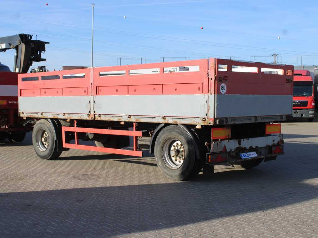 Kögel ANBS, PNEU 80% - Remolque plataforma/ Caja abierta: foto 5 Kögel ANBS, PNEU 80% - Remolque plataforma/ Caja abierta: foto 5