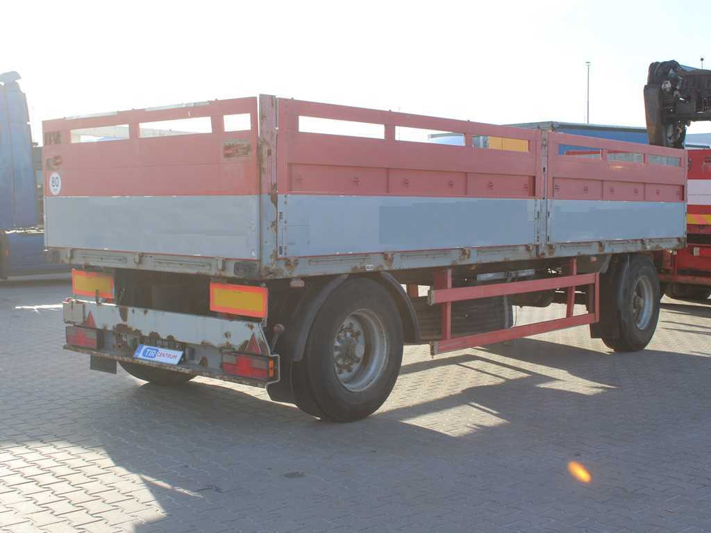 Kögel ANBS, PNEU 80% - Remolque plataforma/ Caja abierta: foto 4 Kögel ANBS, PNEU 80% - Remolque plataforma/ Caja abierta: foto 4