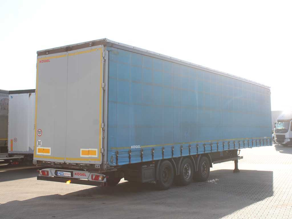 Kögel S 24, LOWDECK, LIFTING AXLE, LIFTING ROOF, MULTILOCK - Semirremolque lona: foto 4 Kögel S 24, LOWDECK, LIFTING AXLE, LIFTING ROOF, MULTILOCK - Semirremolque lona: foto 4