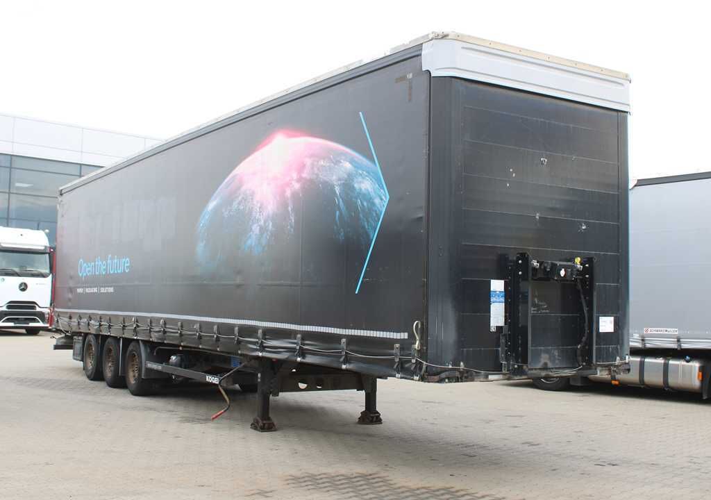 Kögel SN24, LOWDECK, SAF, MULTILOCK, LIFTING AXLE, LIFTING ROOF - Semirremolque lona: foto 3 Kögel SN24, LOWDECK, SAF, MULTILOCK, LIFTING AXLE, LIFTING ROOF - Semirremolque lona: foto 3