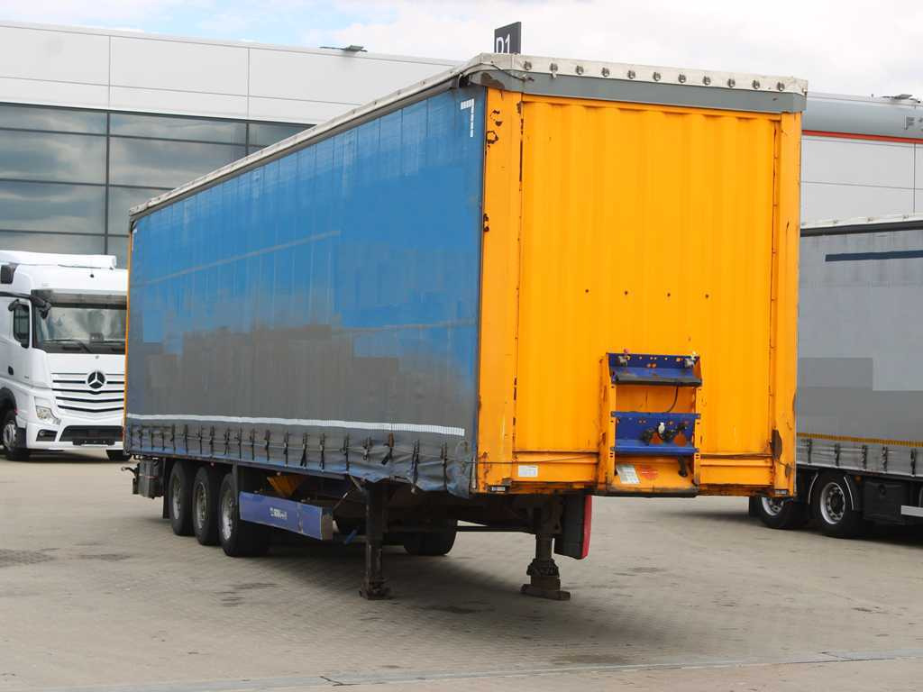 Krone SD, LIFTING AXLE, LOWDECK, LIFTING ROOF - Semirremolque lona: foto 3 Krone SD, LIFTING AXLE, LOWDECK, LIFTING ROOF - Semirremolque lona: foto 3