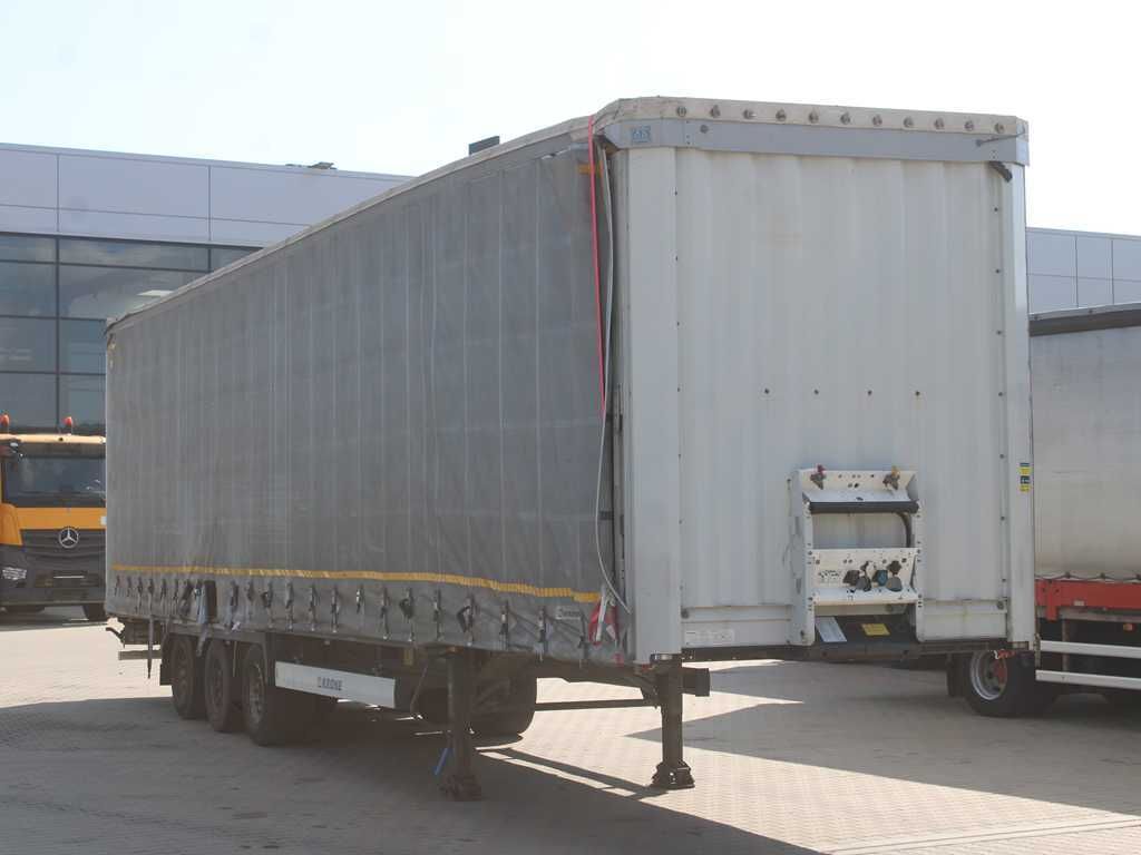 Krone SD, LIFTING AXLE, LOWDECK, LIFTING ROOF, MULTILOCK, SAF - Semirremolque lona: foto 3 Krone SD, LIFTING AXLE, LOWDECK, LIFTING ROOF, MULTILOCK, SAF - Semirremolque lona: foto 3