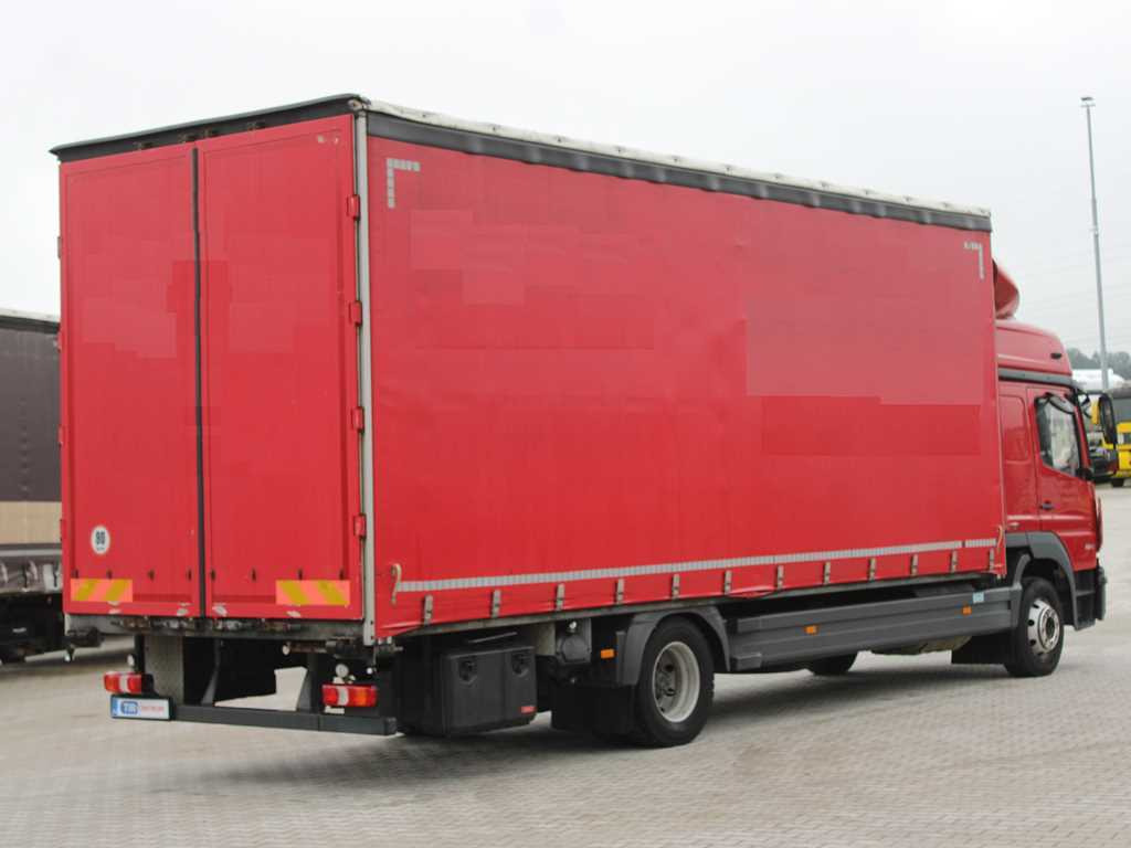 Mercedes-Benz ATEGO 1223, EURO 6, NAVIGATION, TIRES 80% - Camión lona: foto 3 Mercedes-Benz ATEGO 1223, EURO 6, NAVIGATION, TIRES 80% - Camión lona: foto 3