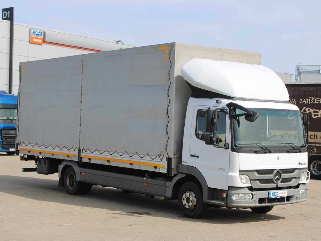 Mercedes-Benz ATEGO 816, EURO 5, TAIL LIFT, SIDEWALLS - Furgoneta con lona: foto 2 Mercedes-Benz ATEGO 816, EURO 5, TAIL LIFT, SIDEWALLS - Furgoneta con lona: foto 2