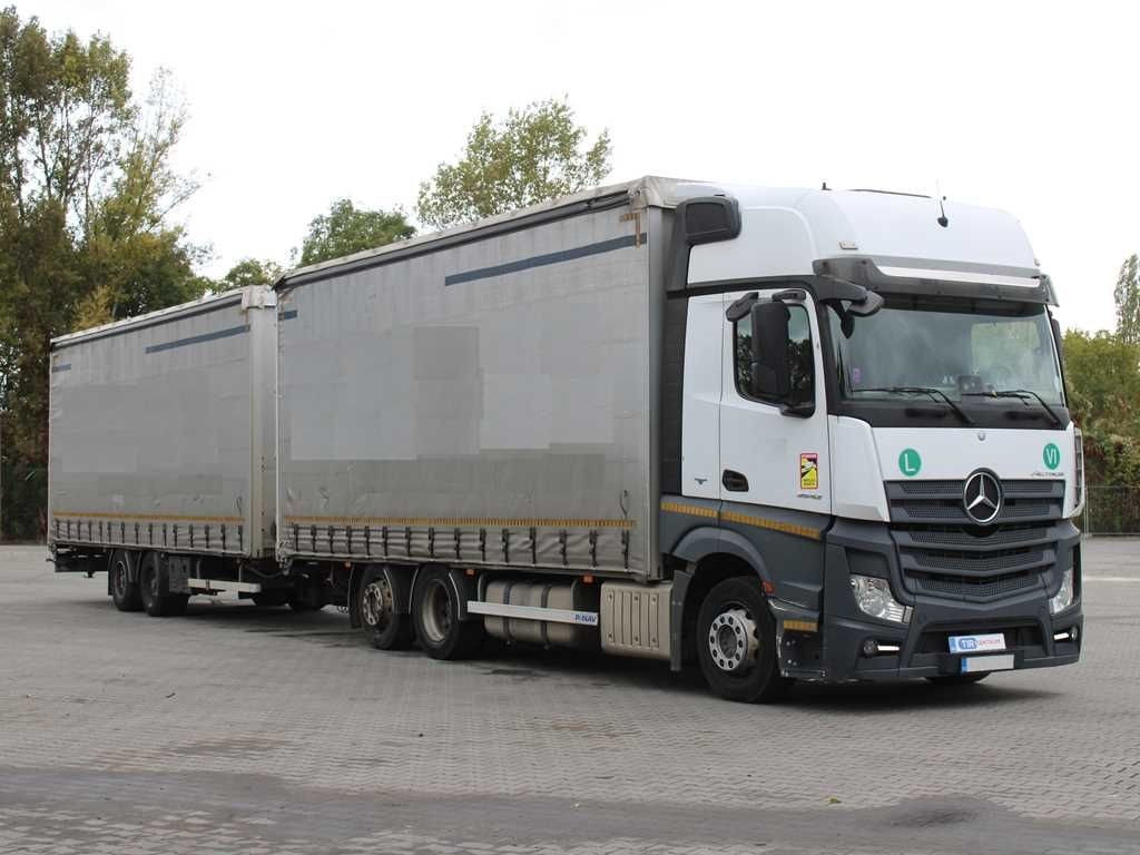 Mercedes-Benz Actros 2542, 6X2, LIFTING AXLE + PANAV TVK18M - Camión lona: foto 2 Mercedes-Benz Actros 2542, 6X2, LIFTING AXLE + PANAV TVK18M - Camión lona: foto 2