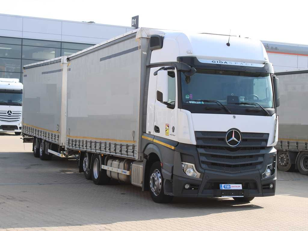 Mercedes-Benz Actros 2542, 6X2, NAVIGATION+ PANAV TVK18M Mercedes-Benz Actros 2542,6X2,EURO 6,NAVIGATION + PANAV TVK18M - Camión lona: foto 2 Mercedes-Benz Actros 2542, 6X2, NAVIGATION+ PANAV TVK18M Mercedes-Benz Actros 2542,6X2,EURO 6,NAVIGATION + PANAV TVK18M - Camión lona: foto 2