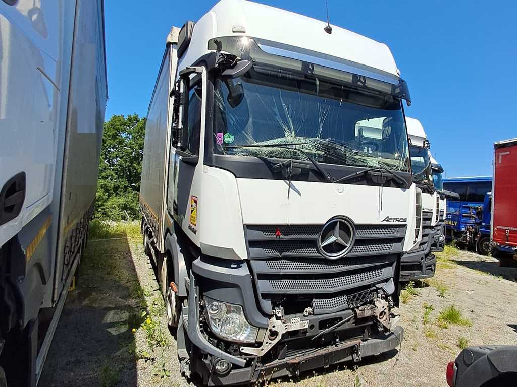 Mercedes-Benz Actros 2542, 6X2 + PANAV TVK18M - Camión lona: foto 2 Mercedes-Benz Actros 2542, 6X2 + PANAV TVK18M - Camión lona: foto 2