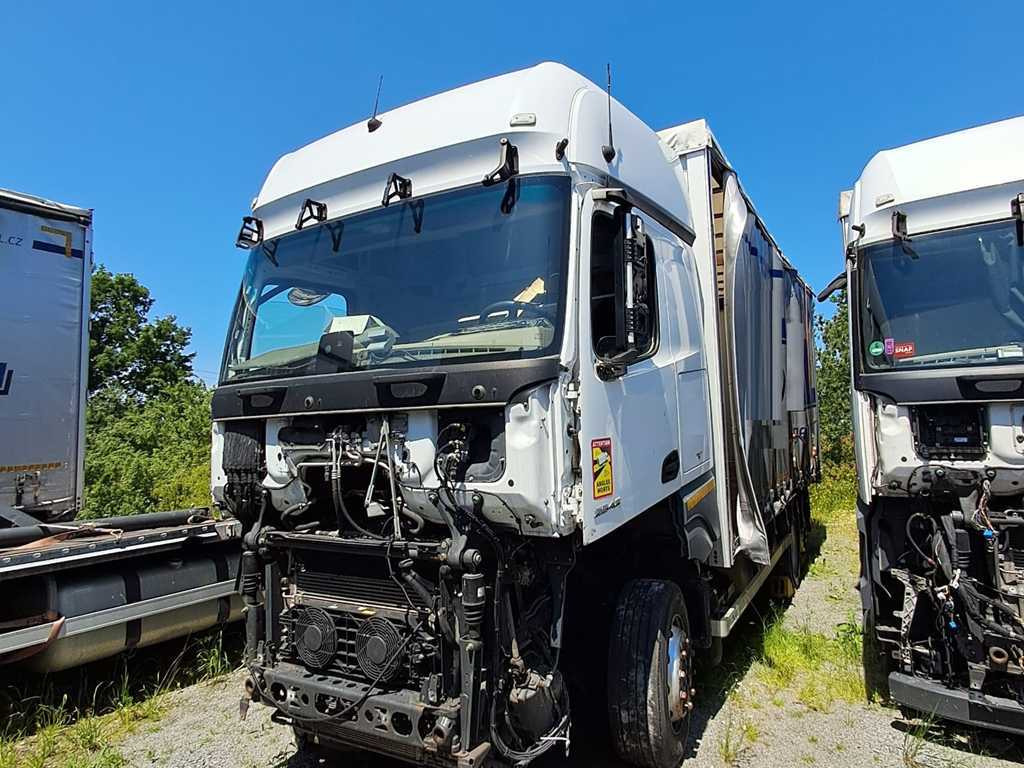 Mercedes-Benz Actros 2542, 6X2 + PANAV TVK18M - Camión lona: foto 1 Mercedes-Benz Actros 2542, 6X2 + PANAV TVK18M - Camión lona: foto 1