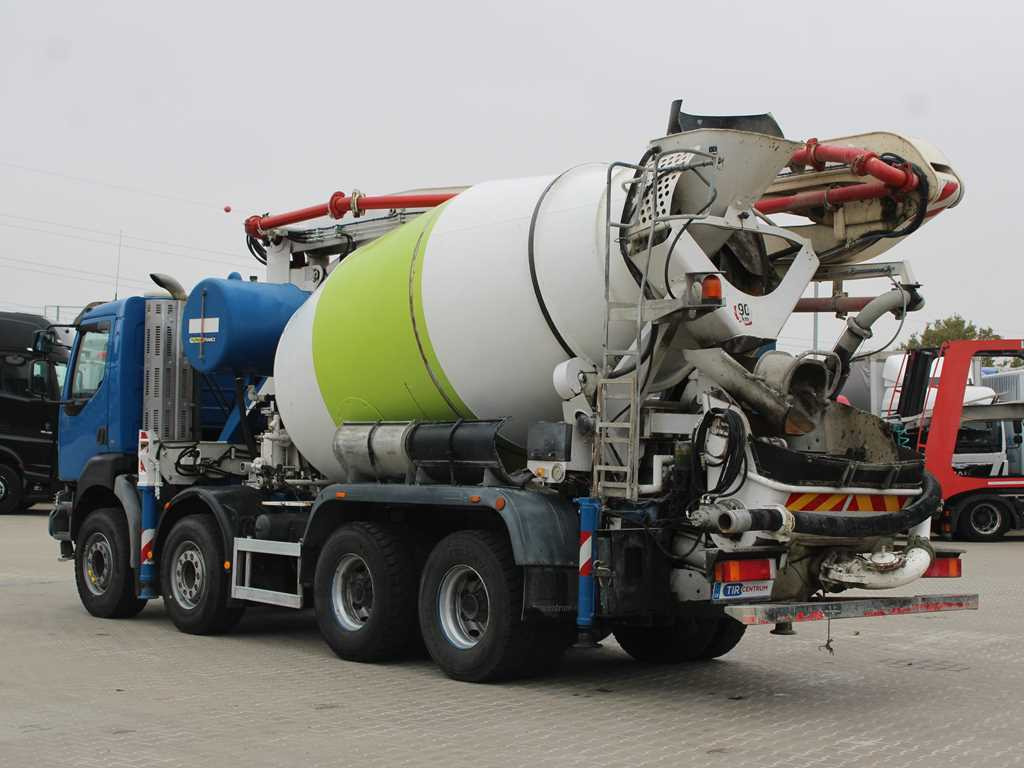 Renault KERAX 420, EURO 3, 7m3, 8X4, CIFA MAGNUM MK 24.4 CONCRETE PUMP - Camión hormigonera con bomba: foto 5 Renault KERAX 420, EURO 3, 7m3, 8X4, CIFA MAGNUM MK 24.4 CONCRETE PUMP - Camión hormigonera con bomba: foto 5