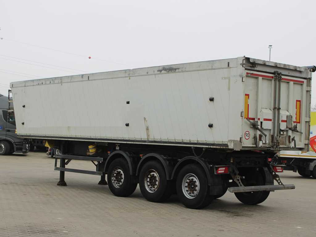 Schmitz SKI 24 SL 10.5, AXLES 9t, 49m³, LIFTING AXLE, ALUMINUM BODY - Semirremolque volquete: foto 4 Schmitz SKI 24 SL 10.5, AXLES 9t, 49m³, LIFTING AXLE, ALUMINUM BODY - Semirremolque volquete: foto 4