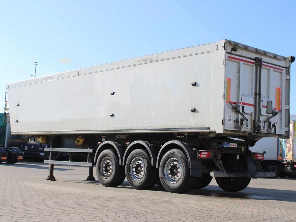Schmitz SKI 24 SL 10.5, AXLES 9t, 49m³, LIFTING AXLE, ALUMINUM BODY - Semirremolque volquete: foto 4 Schmitz SKI 24 SL 10.5, AXLES 9t, 49m³, LIFTING AXLE, ALUMINUM BODY - Semirremolque volquete: foto 4