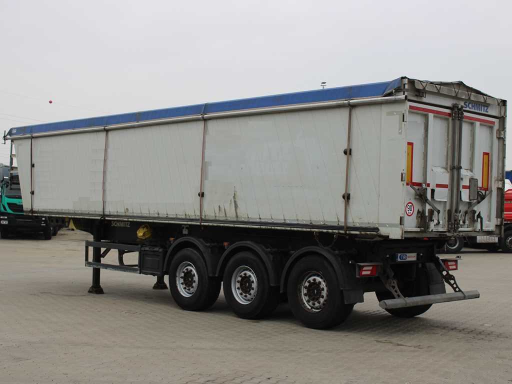 Schmitz SKI 24 SL 10.5, AXLES 9t, LIFTING AXLE, ALUMINUM BODY - Semirremolque volquete: foto 4 Schmitz SKI 24 SL 10.5, AXLES 9t, LIFTING AXLE, ALUMINUM BODY - Semirremolque volquete: foto 4