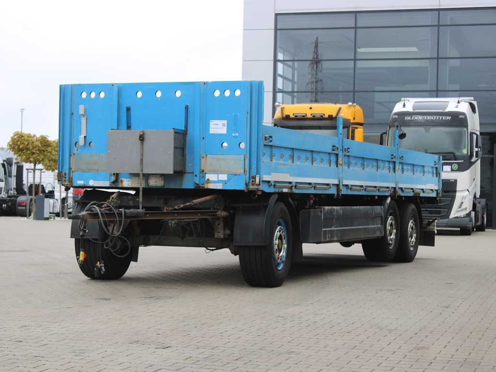 Schwarzmüller PA 3/E, LIFTING AXLE, SIDE PANEL - Remolque plataforma/ Caja abierta: foto 1 Schwarzmüller PA 3/E, LIFTING AXLE, SIDE PANEL - Remolque plataforma/ Caja abierta: foto 1