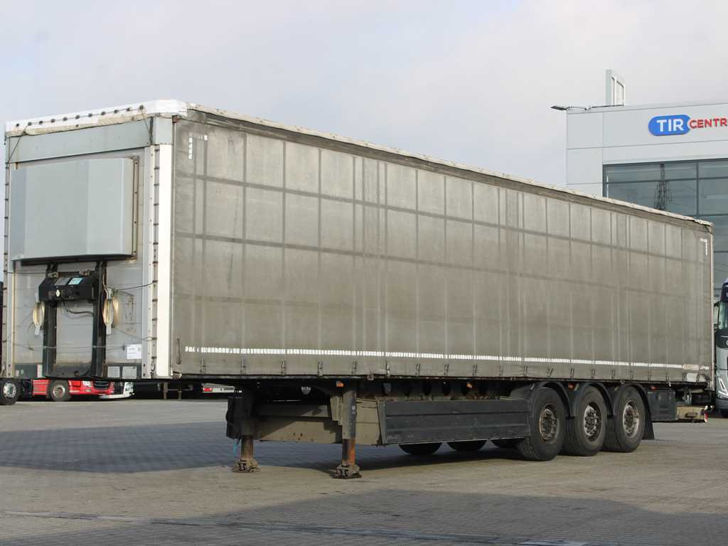 Schwarzmüller S1, LIFTING AXLE, 2X PALLET BASKET - Semirremolque lona: foto 1 Schwarzmüller S1, LIFTING AXLE, 2X PALLET BASKET - Semirremolque lona: foto 1