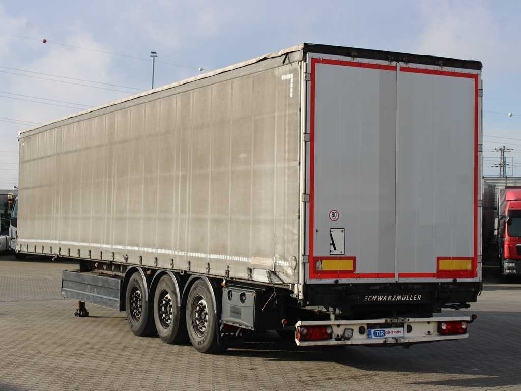 Schwarzmüller S1, LIFTING AXLE, 2X PALLET BASKET - Semirremolque lona: foto 3 Schwarzmüller S1, LIFTING AXLE, 2X PALLET BASKET - Semirremolque lona: foto 3