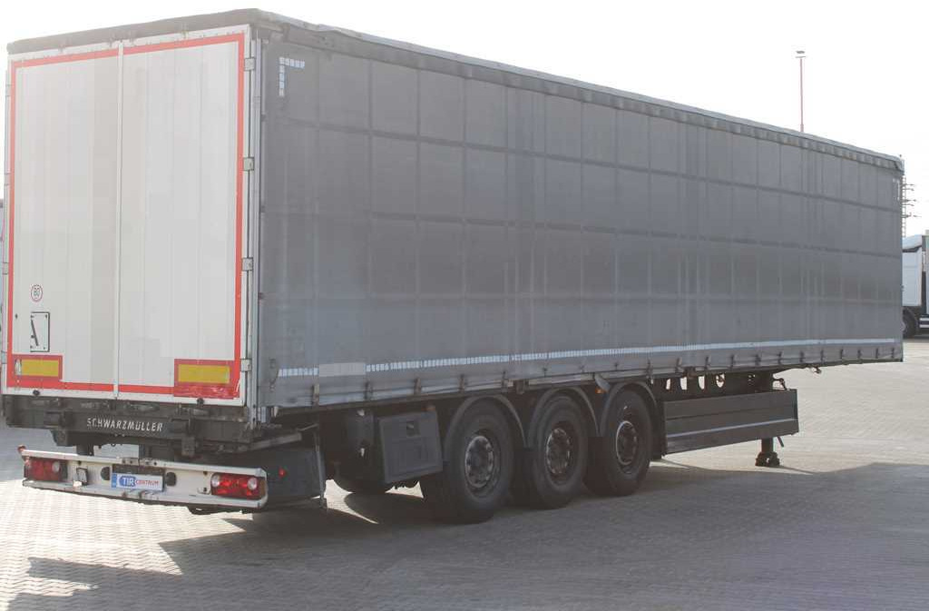 Schwarzmüller S1, LIFTING AXLE, 2X PALLET BASKET - Semirremolque lona: foto 2 Schwarzmüller S1, LIFTING AXLE, 2X PALLET BASKET - Semirremolque lona: foto 2