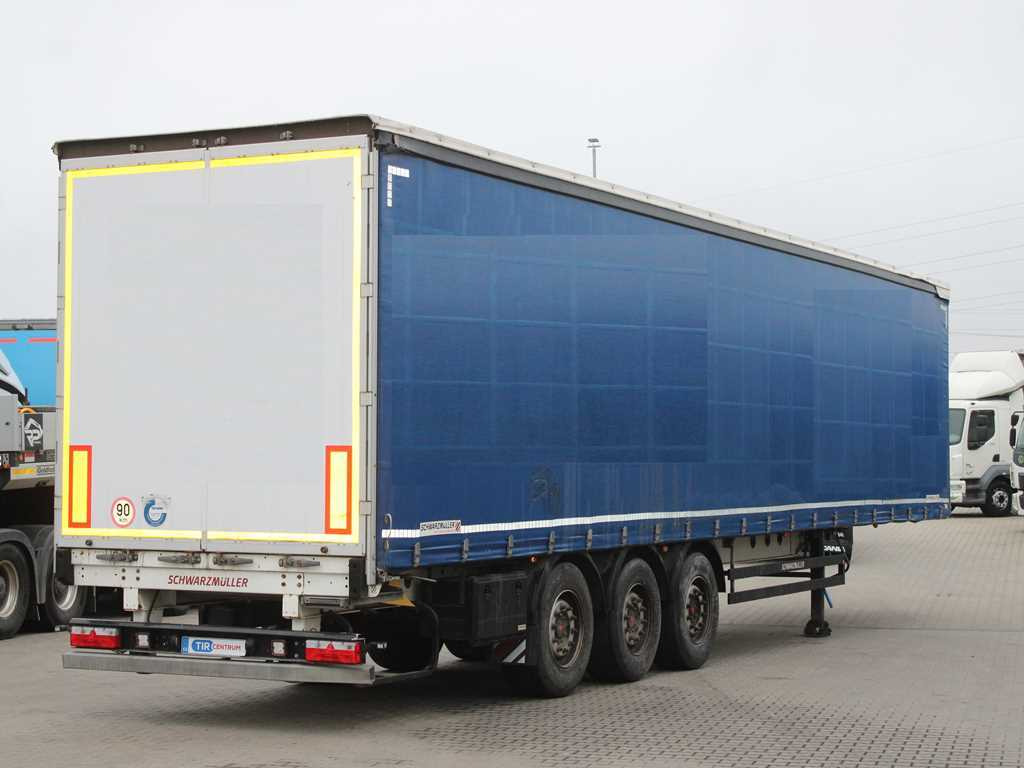 Schwarzmüller SPA 3/E, LIFT AXLE, LOADER, MULTILOCK, SAF - Semirremolque lona: foto 4 Schwarzmüller SPA 3/E, LIFT AXLE, LOADER, MULTILOCK, SAF - Semirremolque lona: foto 4