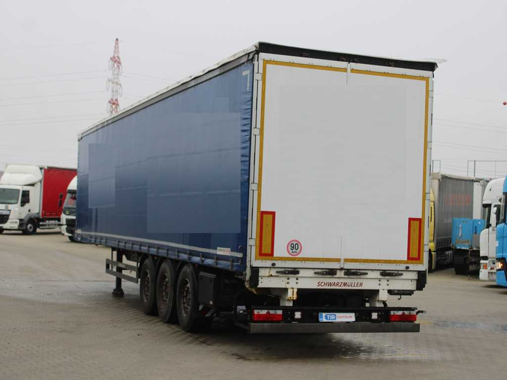 Schwarzmüller SPA 3/E, LIFT AXLE, LOADER, MULTILOCK, SAF - Semirremolque lona: foto 5 Schwarzmüller SPA 3/E, LIFT AXLE, LOADER, MULTILOCK, SAF - Semirremolque lona: foto 5