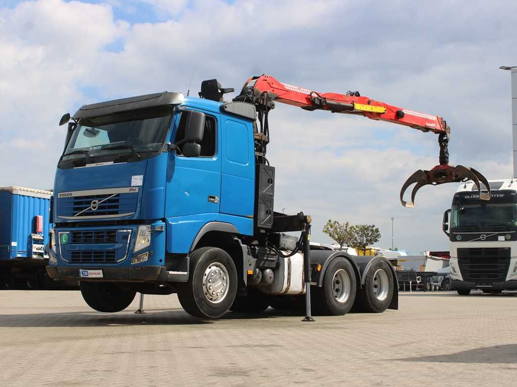 Volvo FHL 3C, EURO 5EEV, 6X4, CRANE CRANAB TZ12.2 - Camión forestal: foto 1 Volvo FHL 3C, EURO 5EEV, 6X4, CRANE CRANAB TZ12.2 - Camión forestal: foto 1