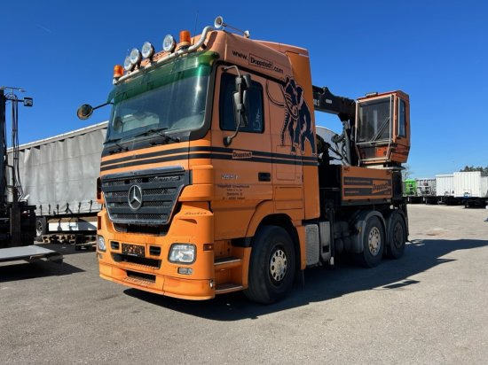 Mercedes-Benz Actros 2654 / V8 6x4 SZM, Kipphydraulik Blatt-Luft, E4 - Cabeza tractora: foto 1 Mercedes-Benz Actros 2654 / V8 6x4 SZM, Kipphydraulik Blatt-Luft, E4 - Cabeza tractora: foto 1