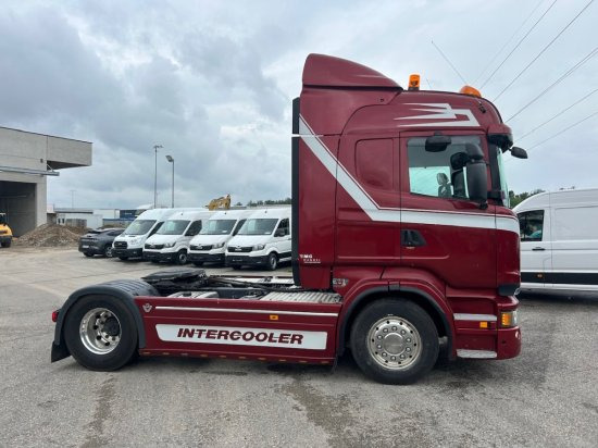 Scania R520 V8 Highline, Opticruise, Retarder, E6, Standklima, Schubbodenhydraulik - Cabeza tractora: foto 4 Scania R520 V8 Highline, Opticruise, Retarder, E6, Standklima, Schubbodenhydraulik - Cabeza tractora: foto 4