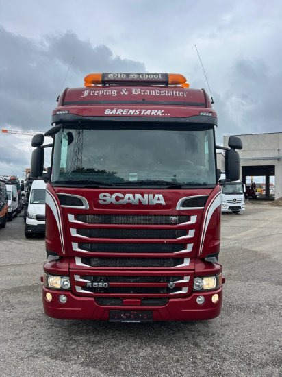 Scania R520 V8 Highline, Opticruise, Retarder, E6, Standklima, Schubbodenhydraulik - Cabeza tractora: foto 2 Scania R520 V8 Highline, Opticruise, Retarder, E6, Standklima, Schubbodenhydraulik - Cabeza tractora: foto 2